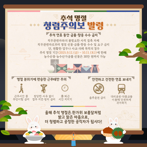 청렴주의보